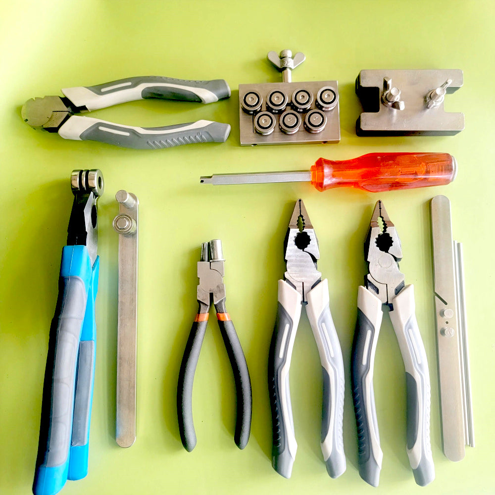 DIY wire handmade keychains making tools