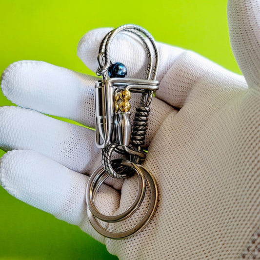 HANDMADE WIRE KEYCHAINS