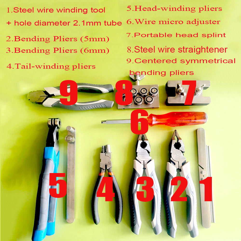 DIY wire handmade keychains making tools