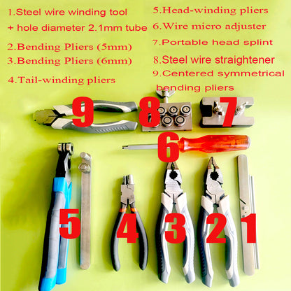 DIY wire handmade keychains making tools