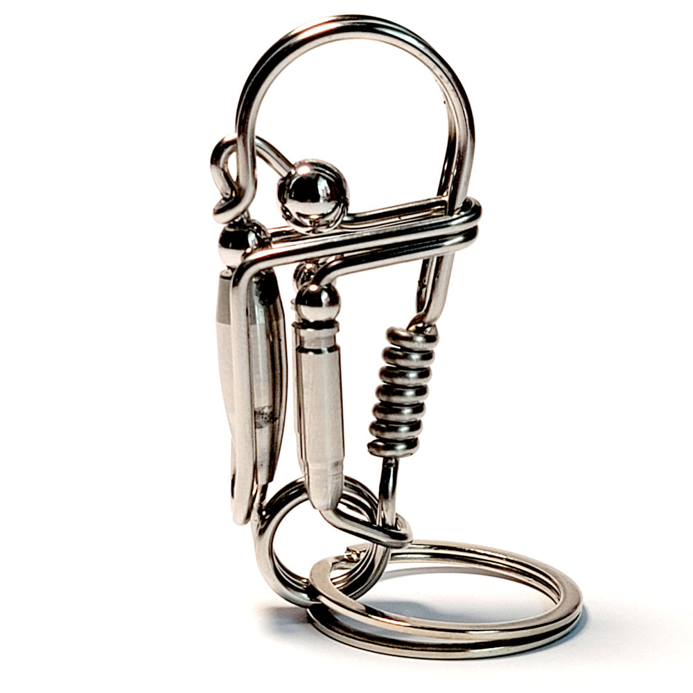 Father's Day Creative Gift - Chasing Bullets Keychain