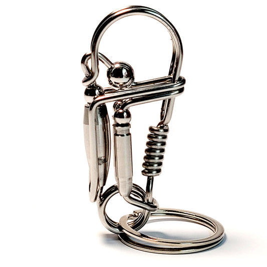 Father's Day Creative Gift - Chasing Bullets Keychain