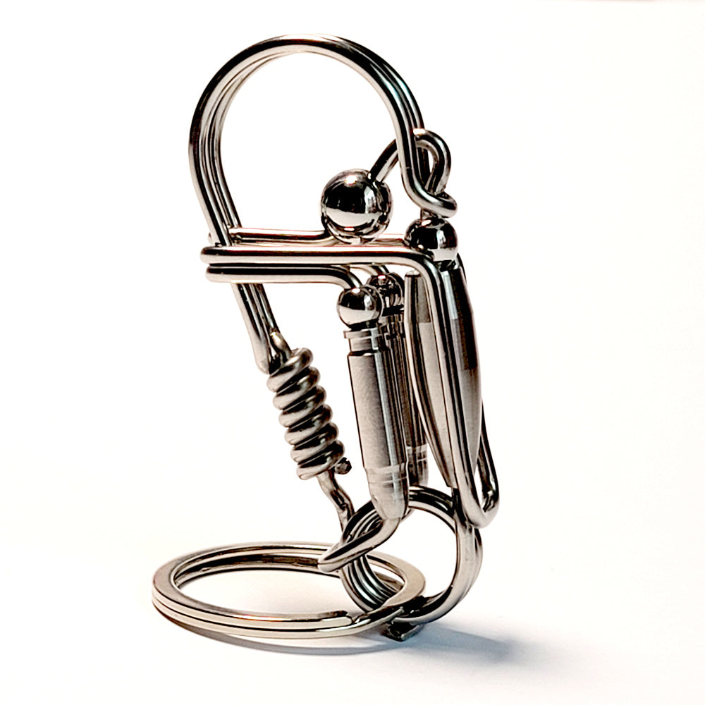 Father's Day Creative Gift - Chasing Bullets Keychain