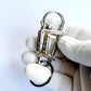 Bullet Keychain Key Ring - Handmade DIY Key Chain Clasps - Made from wire