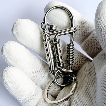 Creative Bullet Keychain - Handmade Wire Keychain DIY Key Chain Clasps Gifts