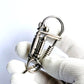 Creative Bullet Keychain - Handmade Wire Keychain DIY Key Chain Clasps Gifts