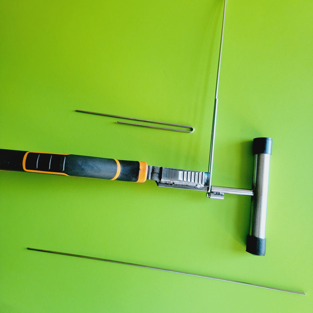 Making keychain hook auxiliary tools - folding pliers