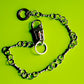 New Men Chunky Metal Thick Wallet Chain Link KeyChain Biker Jeans Women Strong