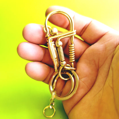 Brass Bullets Wire Keychain Carrying Hooks  For Men