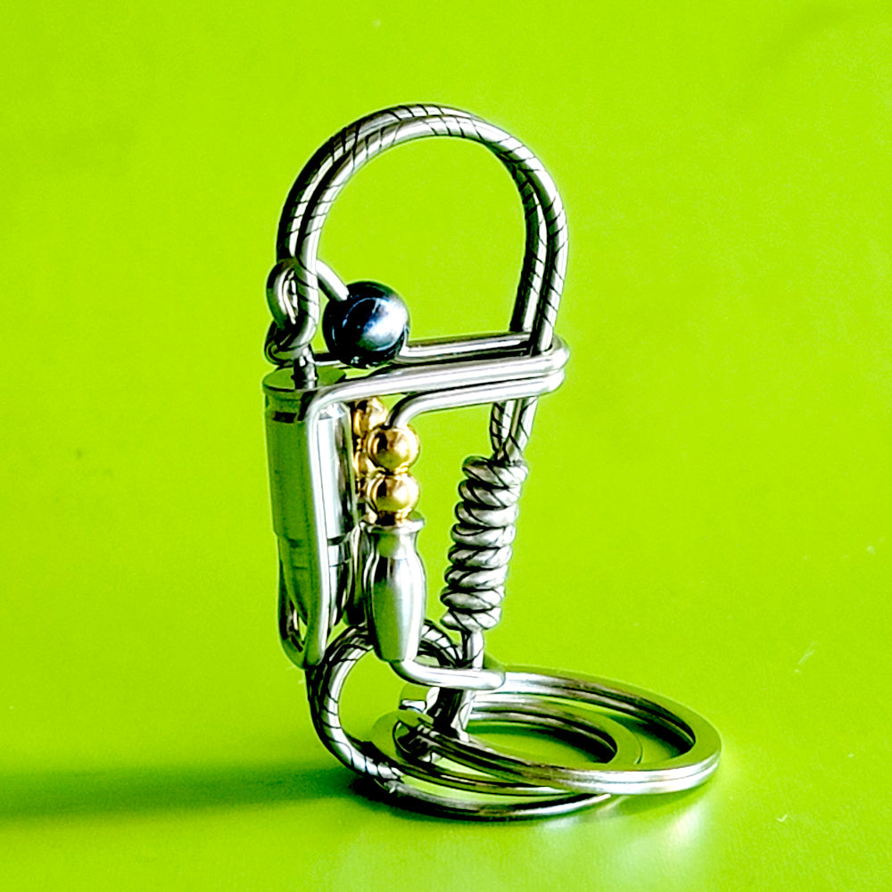 Bullet Handmade Stainless Steel Wire Key Hook Gift