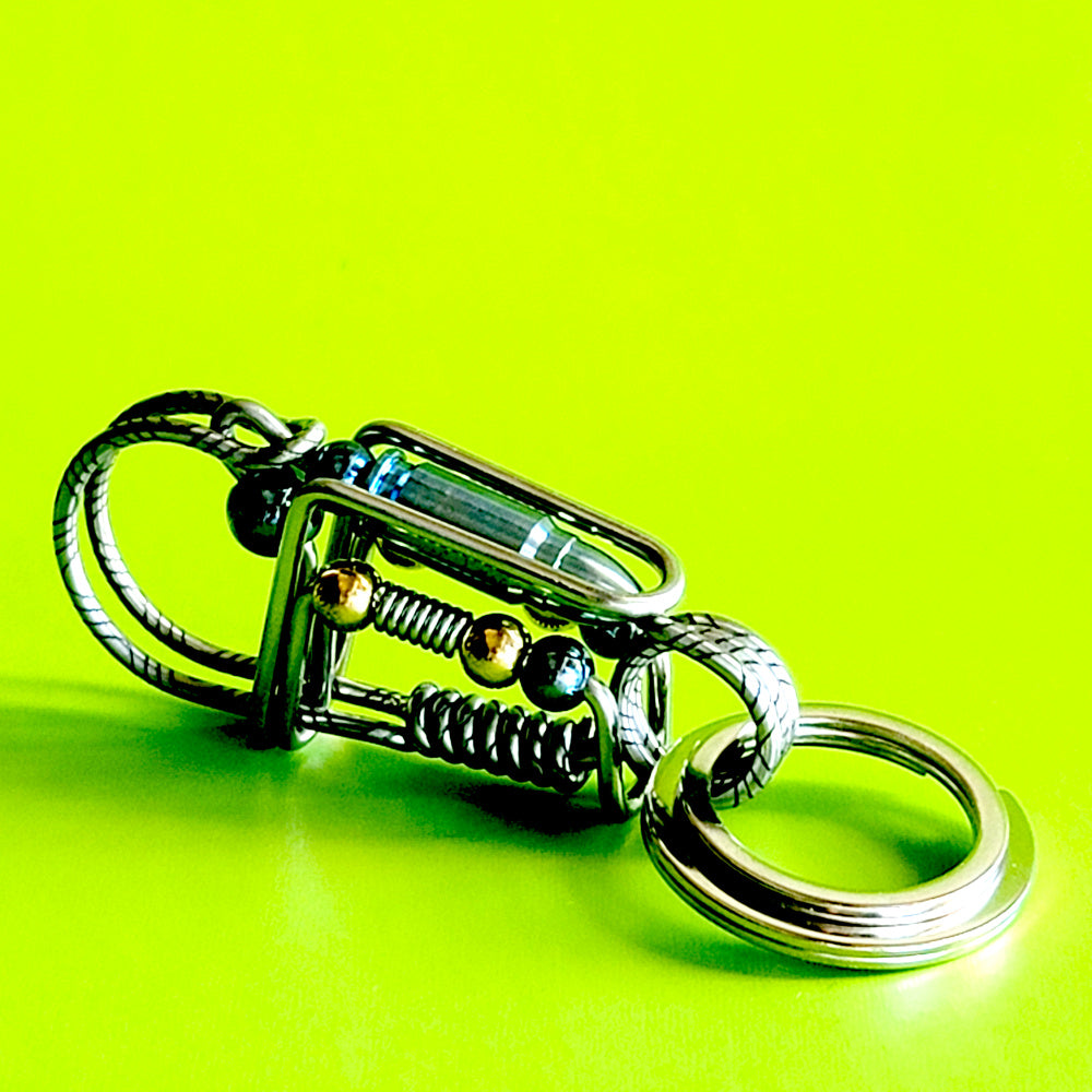 handmade DIY key ring