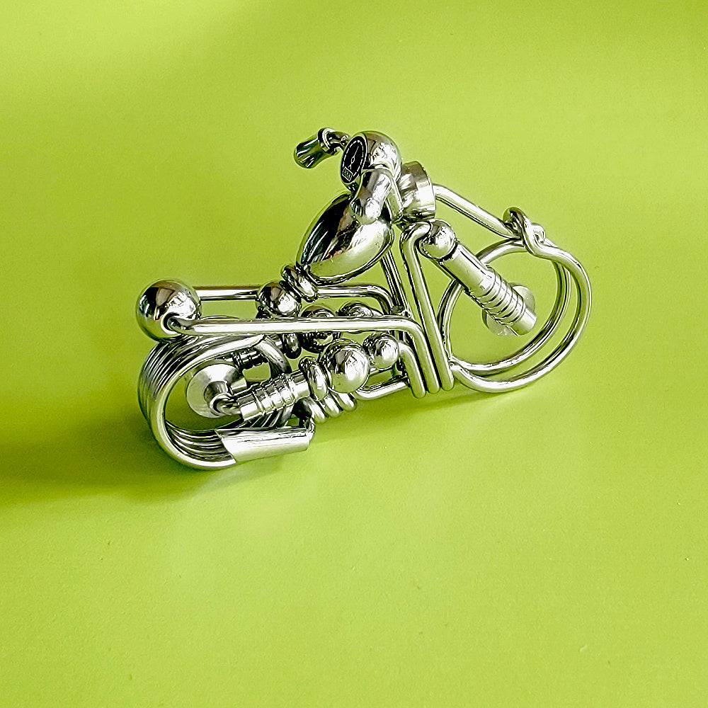 Exquisite Harley Motorcycle Style Keychain Gift for Father, Boyfriend