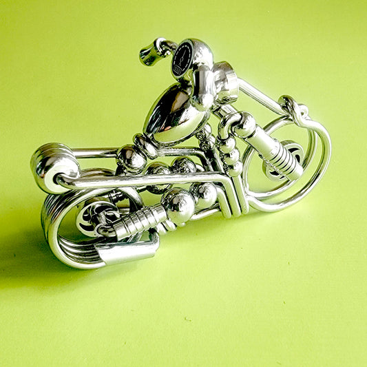 Handmade Mini Motorcycle Keychain