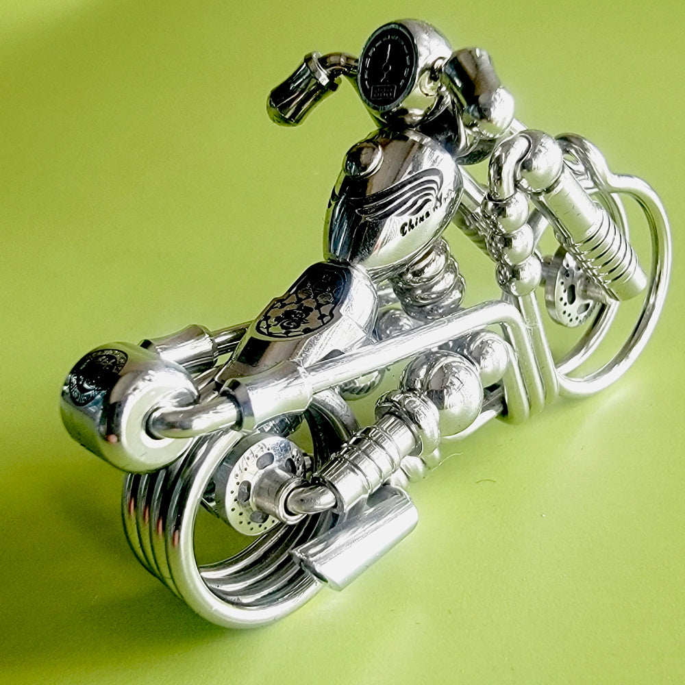 Handmade Stainless Steel Wire Wrap Keychain Hook