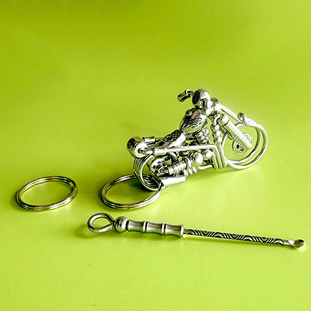 Handmade Motorcycle Keychain