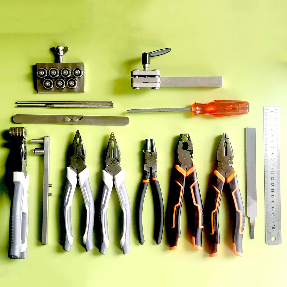 DIY wire handmade keychains making tools