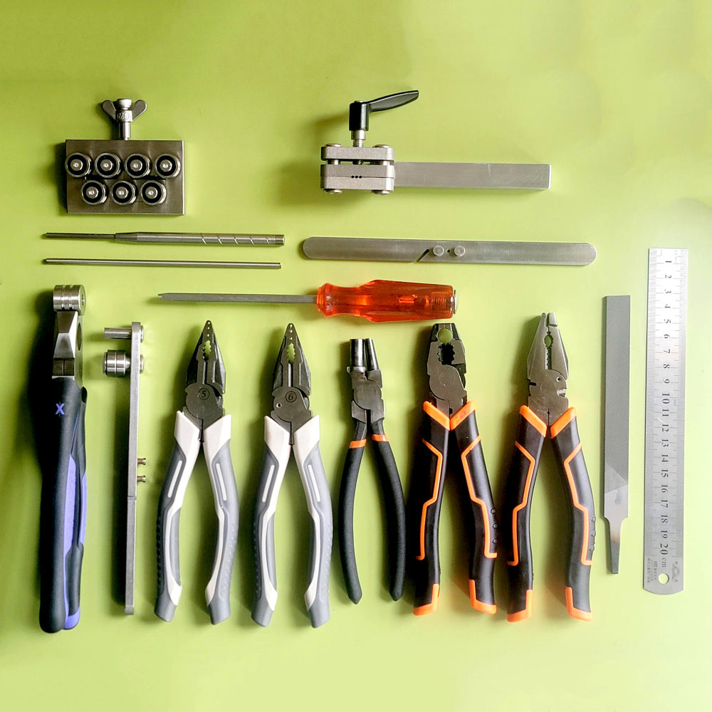 DIY wire handmade keychains making tools