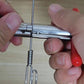 Handmade DIY steel wire keychain making tail auxiliary winding tool