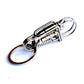Bullet Keychain Key Ring - Handmade DIY Key Chain Clasps - Made from wire