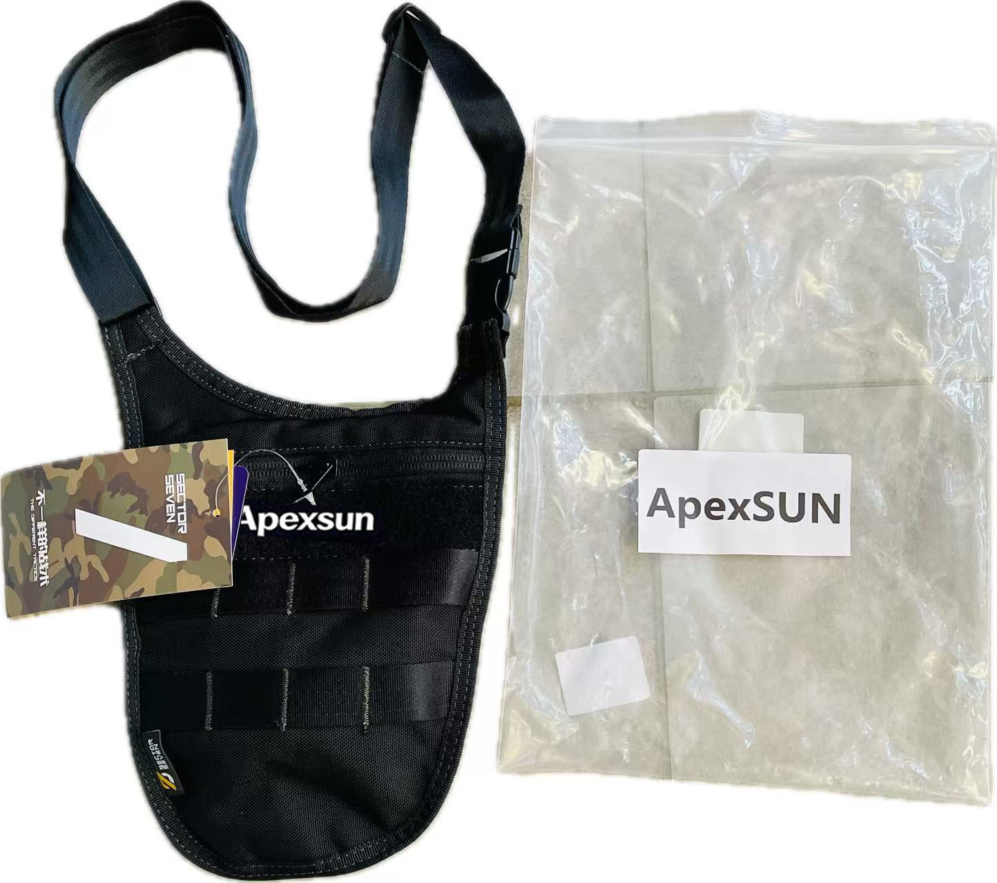 APEXSUN Anti-Theft Travel Shoulder Bag for Men