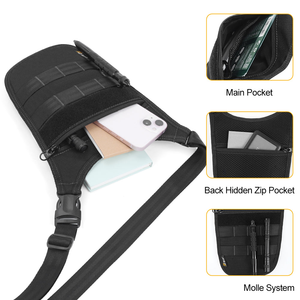 Anti-Theft Travel Shoulder Bag for Men
