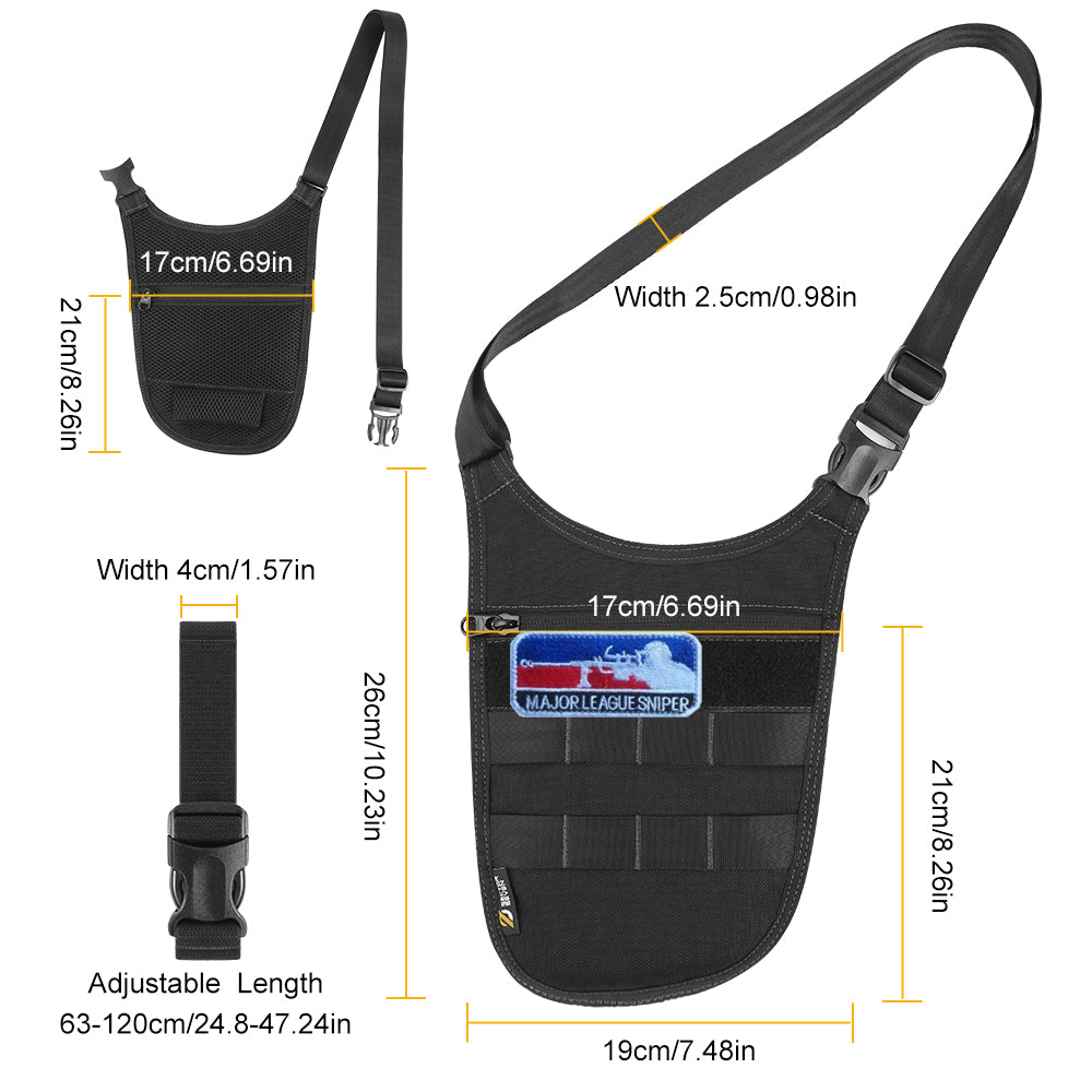 Anti-Theft Travel Shoulder Bag for Men