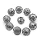 Never Fade 316L Stainless steel 2.0mm Small Hole Ball Beads Charm Metal Spacer Beads for Jewelry Making Wholesale