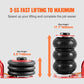 Triple Bag Air Jack 3 Ton/6600 lbs Capacity Portable Pneumatic Car Jacks Heavy Duty