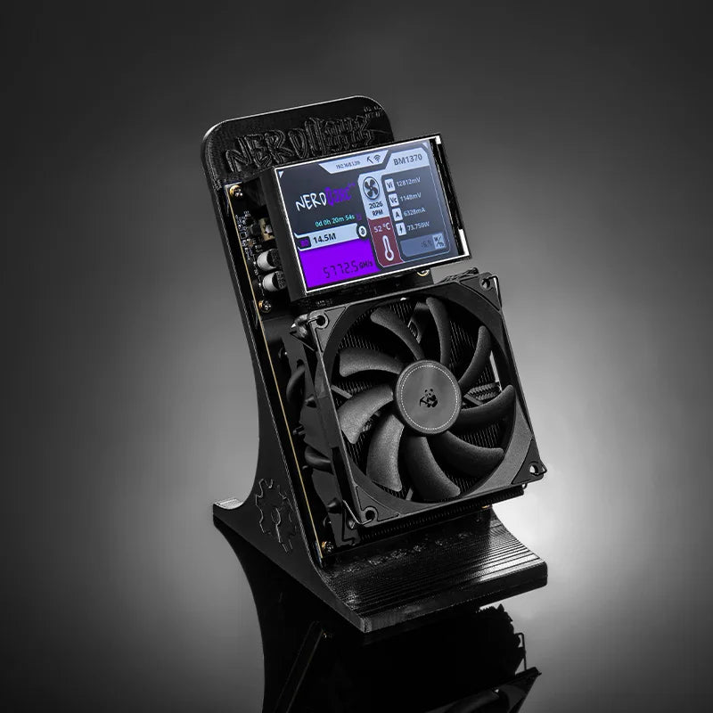 The Factory Bitaxe NerdQaxe++ 4.8TH/s Bitcoins Miner