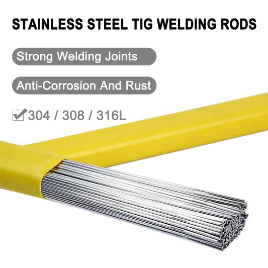 0.5kg 304 308 316L Stainless Steel TIG Welding Rods 1.6mm-3.2mm Stainless Steel Welded Wire Argon Arc Welding Rod