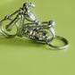 Exquisite Creative Handamde Wire Wrap Harley Motorcycle Keychain