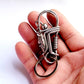 Dragon style car key wire keychain